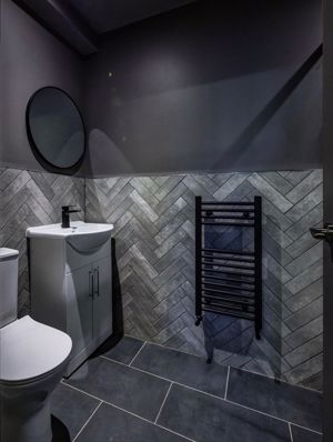 First Studio Bathroom- click for photo gallery